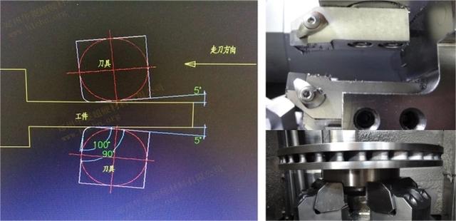 為什么圓弧和仿形加工不能使用PCBN修光刃刀片？